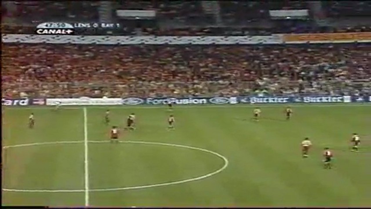 RC Lens - Bayern Munich, Ligue des Champions 2002/2003 (vidéo 3/4, début 2ème mi-temps)