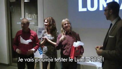 Reportage: Événement lancement du Nokia Lumia 920 à Montréal