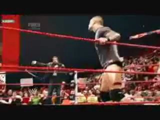 WWE Triple H Attacks Orton