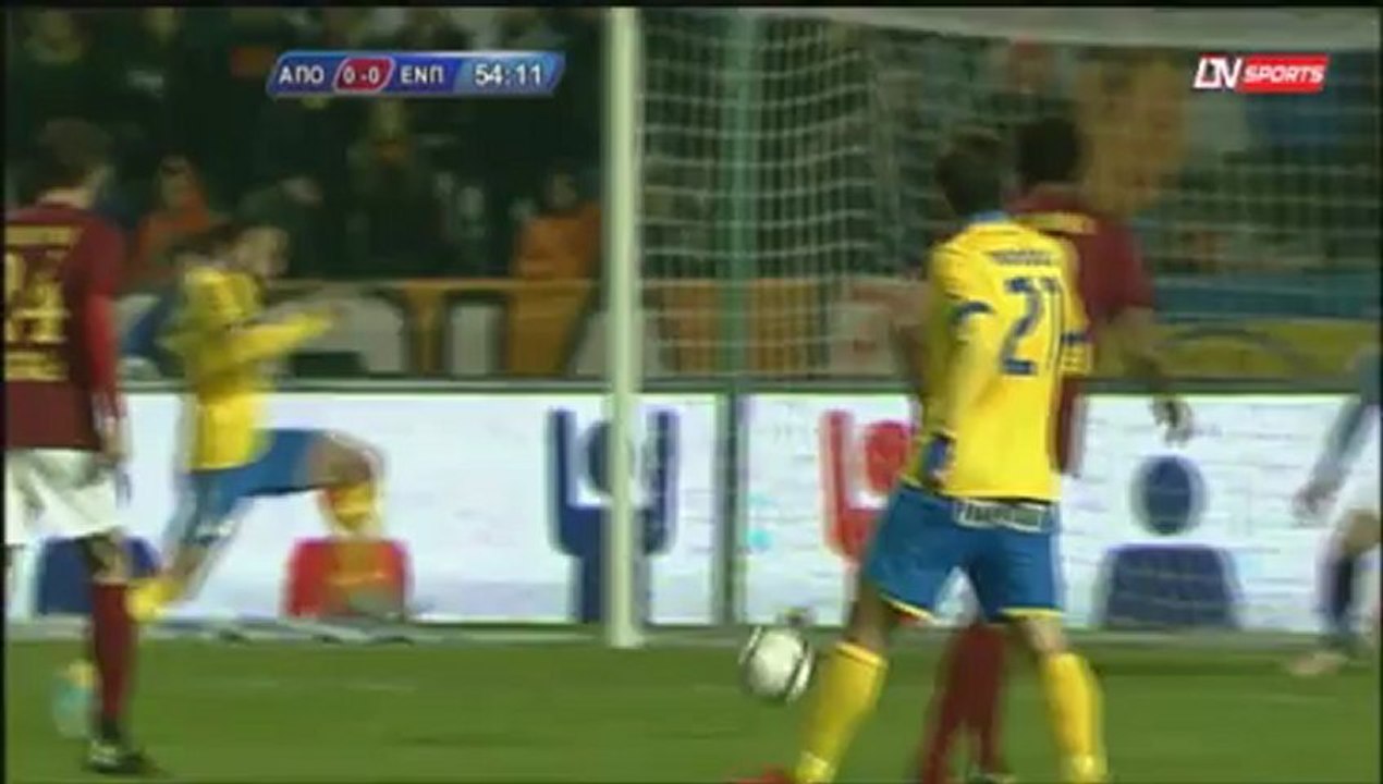 ΑΠΟΕΛ-ΕΝΠ 1-0: Γκολ και φάσεις