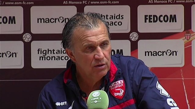 Conférence de presse AS Monaco FC - Nîmes Olympique : Claudio RANIERI (ASM) - Victor ZVUNKA (NIMES) - saison 2012/2013