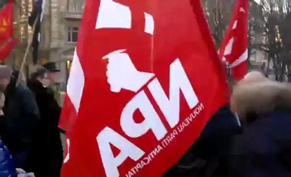 MANIF REGULARISATION SANS PAPIERS EN GRÊVE DE LA FAIL LILLE DECEMBRE 2012