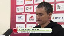 Conférence de presse Dijon FCO - FC Istres : Olivier DALL'OGLIO (DFCO) - José  PASQUALETTI (FCIOP) - saison 2012/2013