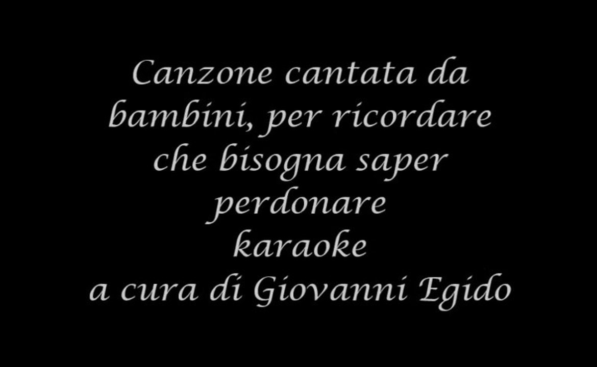 Canzone karaoke cristiana