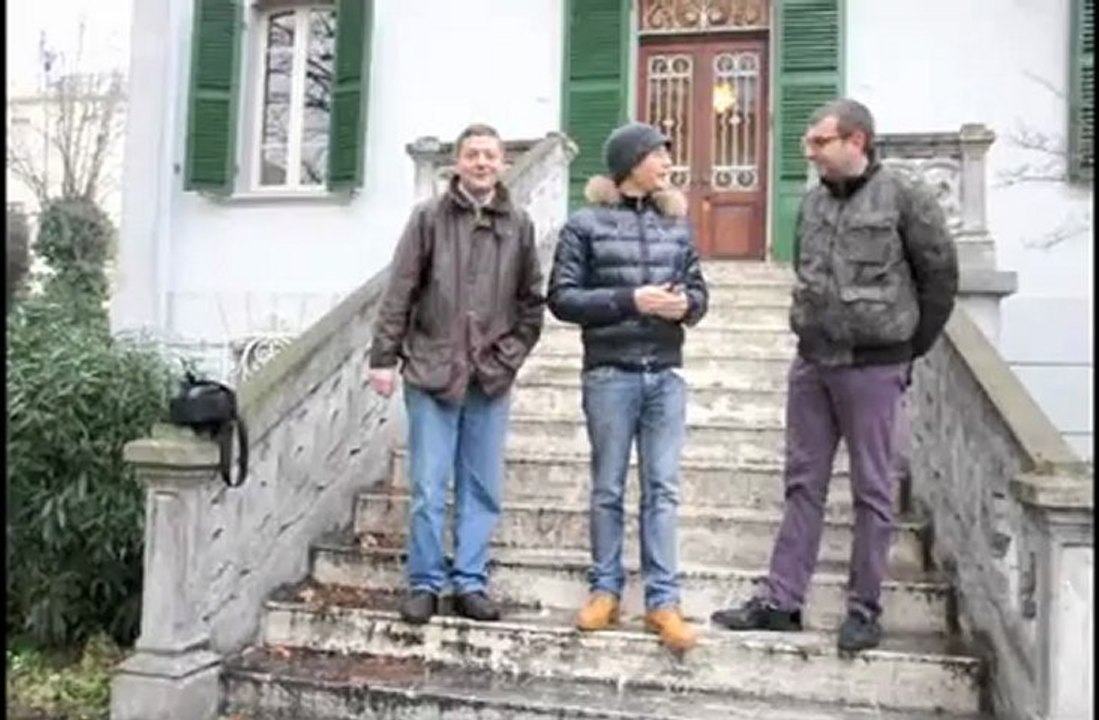 Rimini, villa Masetti Zannini con l'associazione ''Rimini Sparita'' Nicola Gambetti e Andrea Speziali