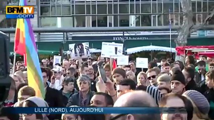 Manifestations pro-mariage homosexuel dans toute la France