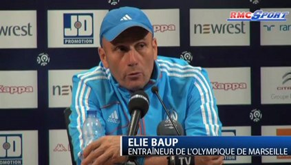 Toulouse / OM - les réactions d'E. Baup et M. Valbuena