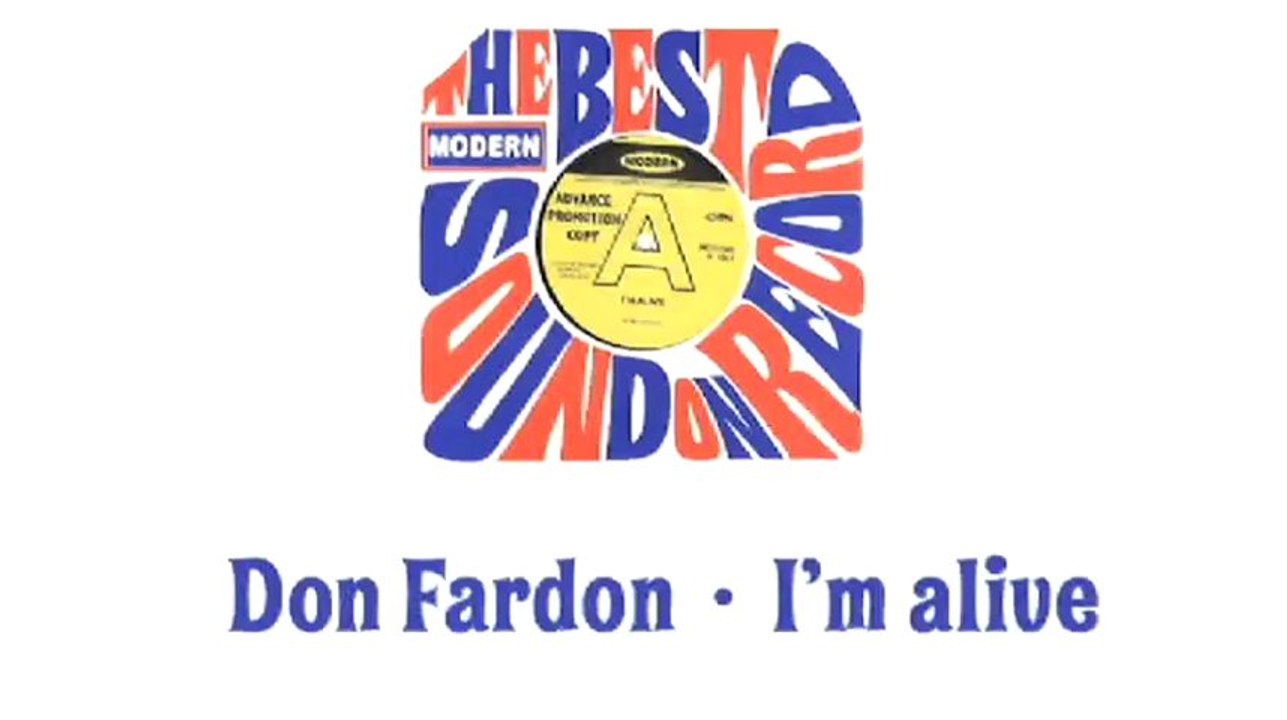 Don Fardon - I'm alive