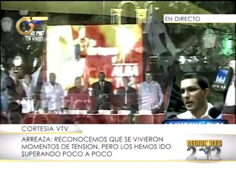 Ministro Arreaza: El presidente Chávez ya está en plenitud de condiciones intelectuales