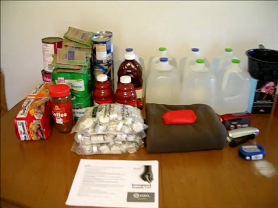 Hurricane And Disaster Emergency Survival Kit