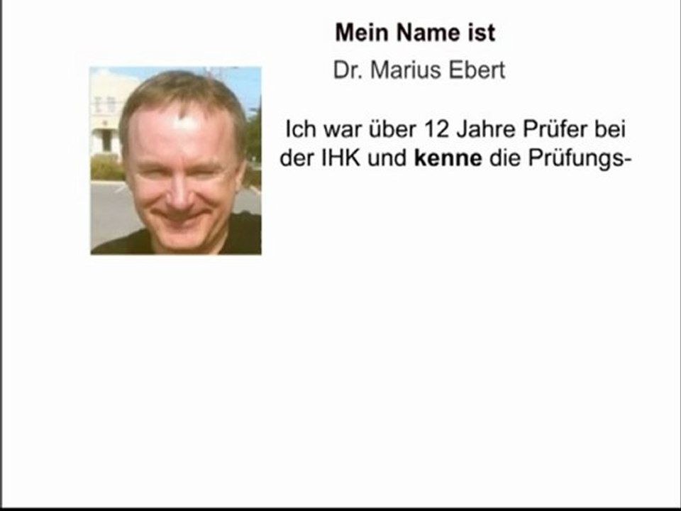 Angst vor Mathe?, Lösung!