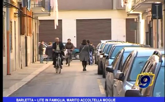 Barletta | Lite in famiglia, marito accoltella moglie