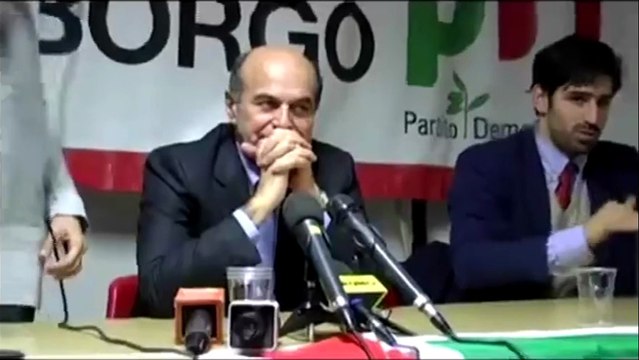 Bersani - Siamo primo partito del Paese (28.11.12)
