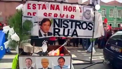 Portugal: manifestation contre le budget d'austérité