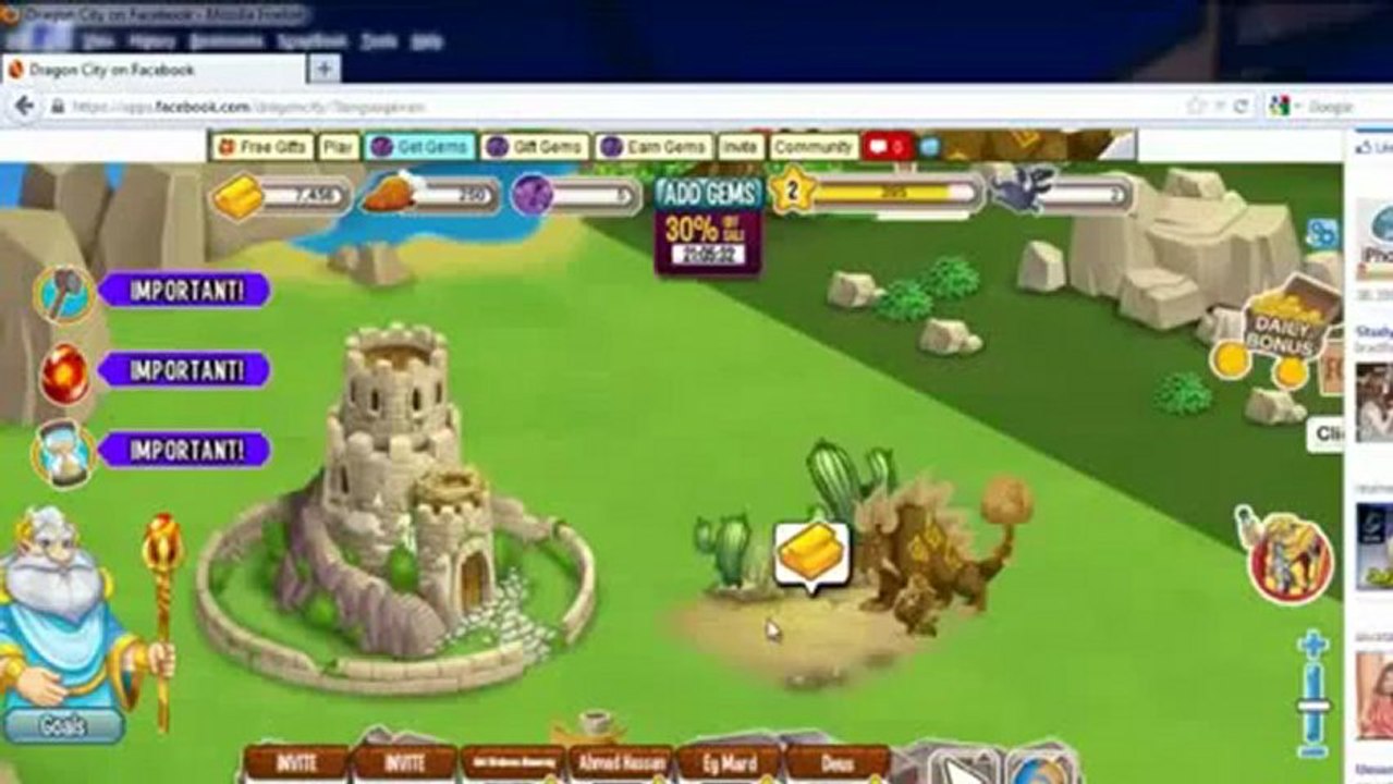 Dragon City Hack Tool 2013 - Hent gratis FREE Download télécharger