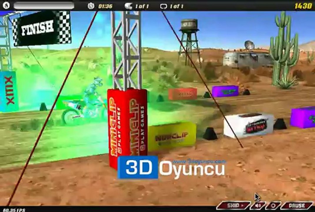 3D Motocross Nitro - 3D Oyunlar