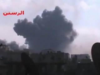 Syrian jets appear to strike rebel positions