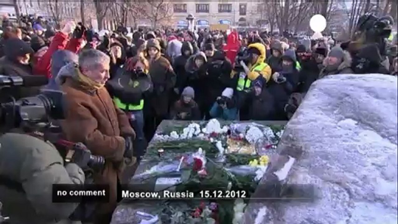 Russian opposition demonstrates in Moscow - no comment