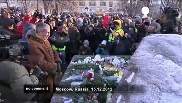 Russian opposition demonstrates in Moscow - no comment