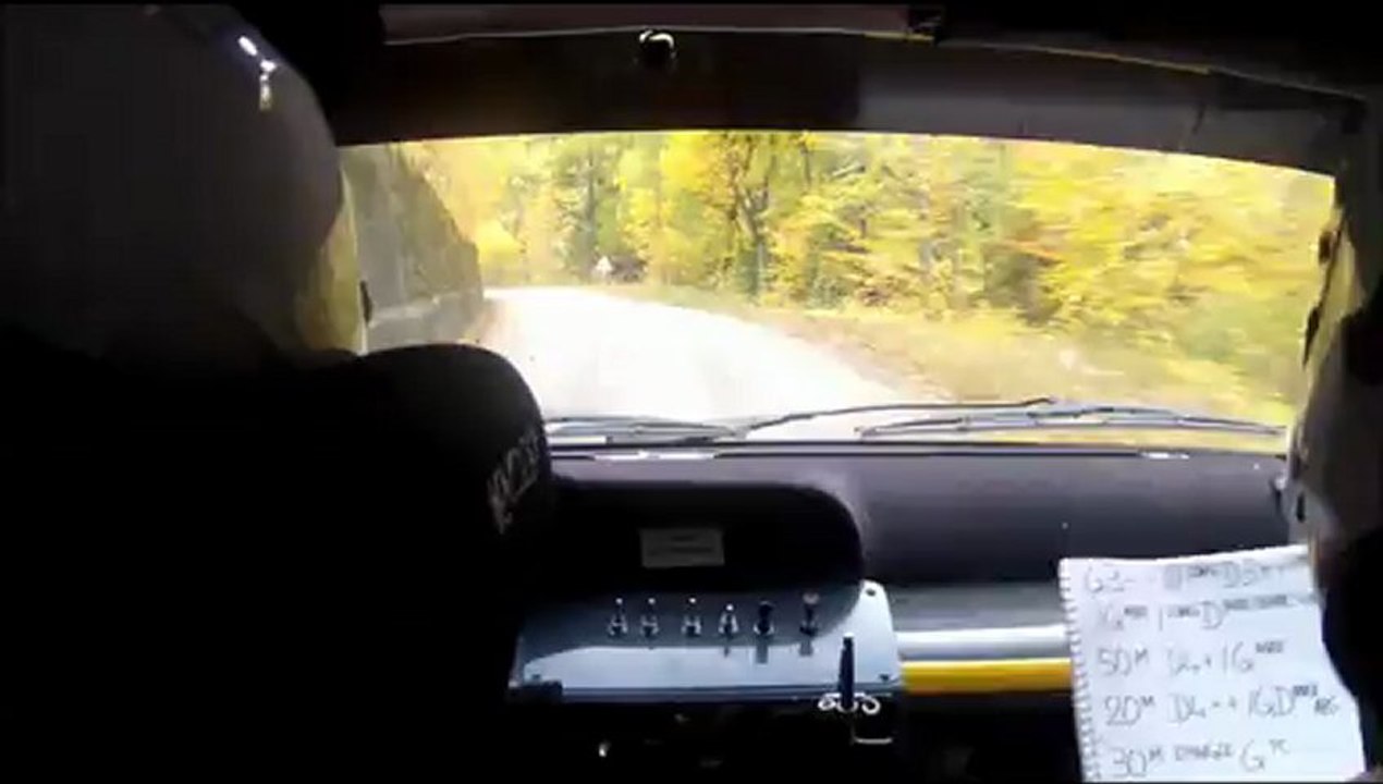Rallye du balcon est du vercors 27-28 Octobre  2012 N1