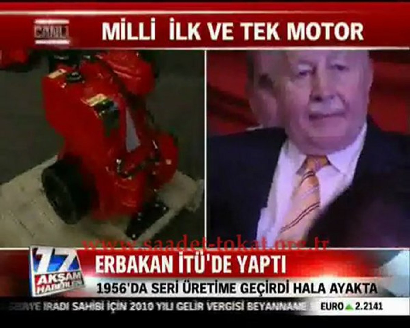 Erbakan Hoca ve Pancar Motor Fabrikası / HaberTürk - Dailymotion Video