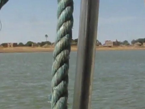 Sur le fleuve Niger, au Mali