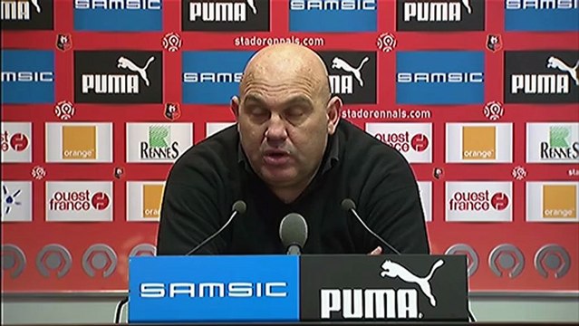 Conférence de presse Stade Rennais FC - Valenciennes FC : Frédéric ANTONETTI (SRFC) - Daniel SANCHEZ (VAFC) - saison 2012/2013