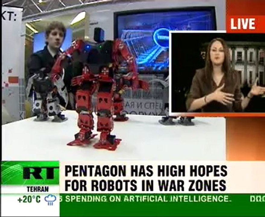 Robot soldiers taking over?