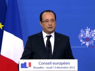 Conférence de presse à l'occasion du Conseil européen