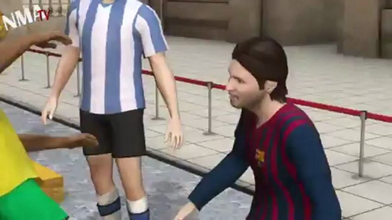 Lionel Messi được dựng thành phim hoạt hình vui nhộn