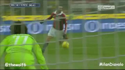 Stephan EL Shaarawy Goal Against Pescara 17-12-2012