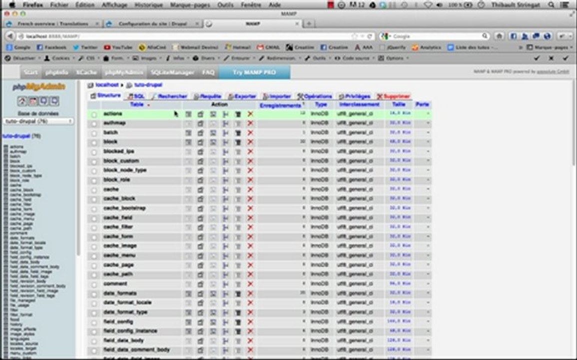 Créatiim - Installation de Drupal 7