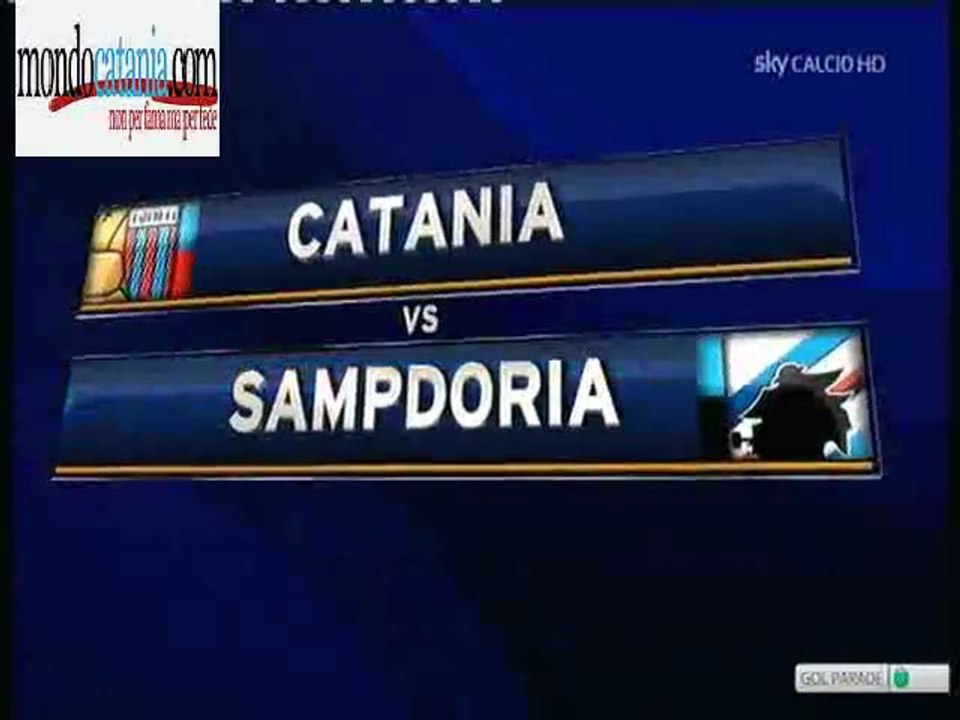 Hilights Catania-Sampdoria 3-1 ***16 dicembre 2012***