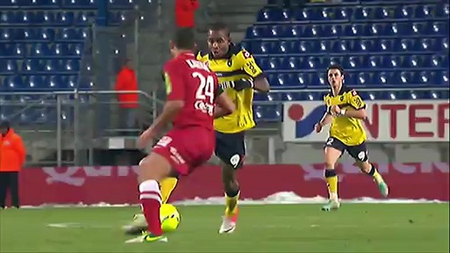 But Cédric BAKAMBU (59ème) - FC Sochaux-Montbéliard - Stade Brestois 29 (1-2) - saison 2012/2013