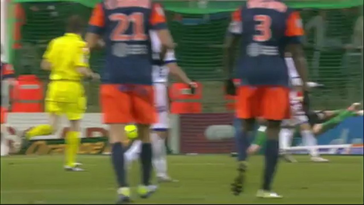 But Younes BELHANDA (60ème) - Montpellier Hérault SC - SC Bastia (4-0) - saison 2012/2013