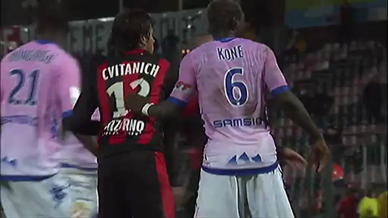 OGC Nice (OGCN) - Evian TG FC (ETG) Le résumé du match (18ème journée) - saison 2012/2013