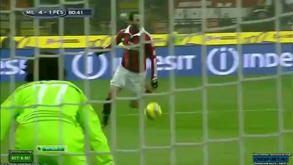 أهداف الميلان 4_1 بيسكارا الكالتشيو الإيطالى