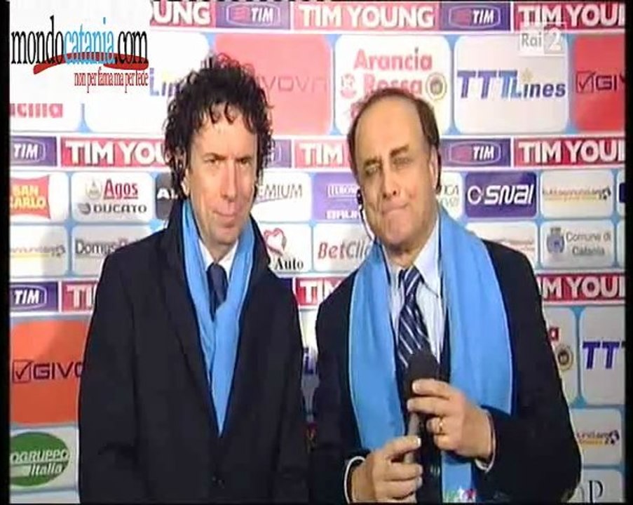 Interviste Rai Maran e Gasparin post Catania-Sampdoria 3-1 ***16 dicembre 2012***