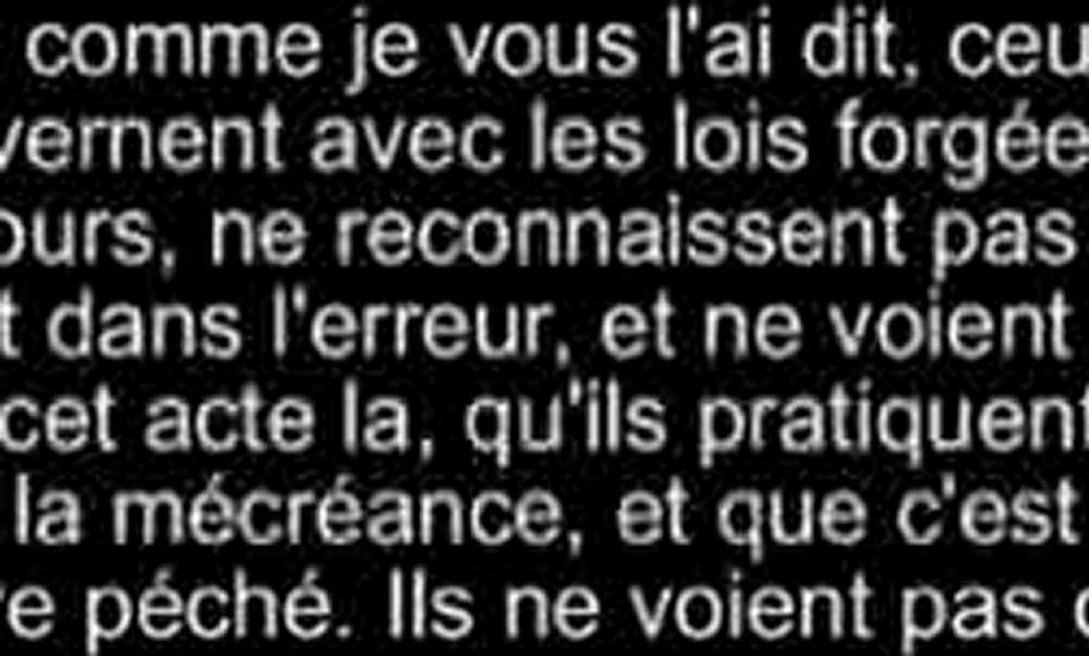 Le takfir de Cheikh Fawzan envers les gouvernements de nos jours.