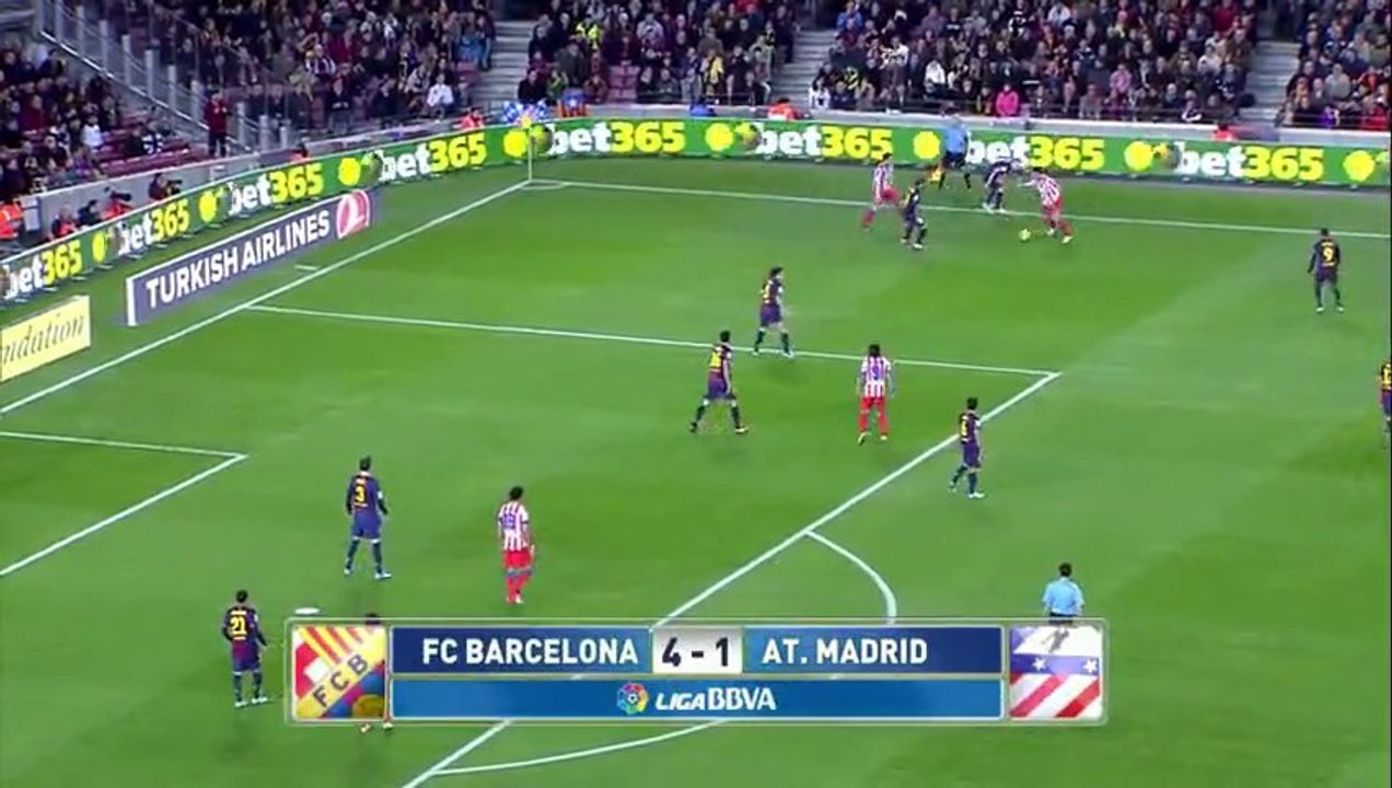 Barça 4 Atlético Madrid 1