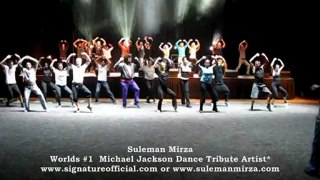 Suleman Mirza - Michael Jackson THRILLER Rehearsals Canada