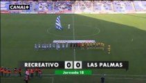 Liga Adelante Recreativo 0  Las Palmas 0