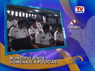 Policia de Tumbes celebra aniversario de creacion