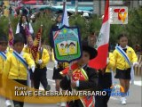 Puno Provincia de Ilave celebra 21 aniversario de creacion