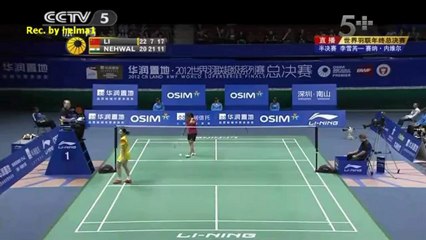 BWF Superseries Finals 2012 ~ [WSSF] ~ Li Xuerui vs S.Nehwal  ~ 2