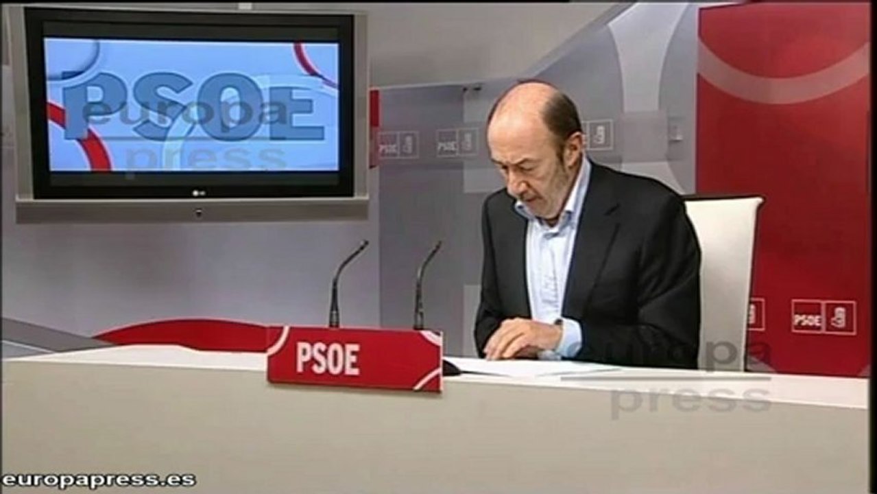 Rubalcaba quiere proteger la sanidad y la educación