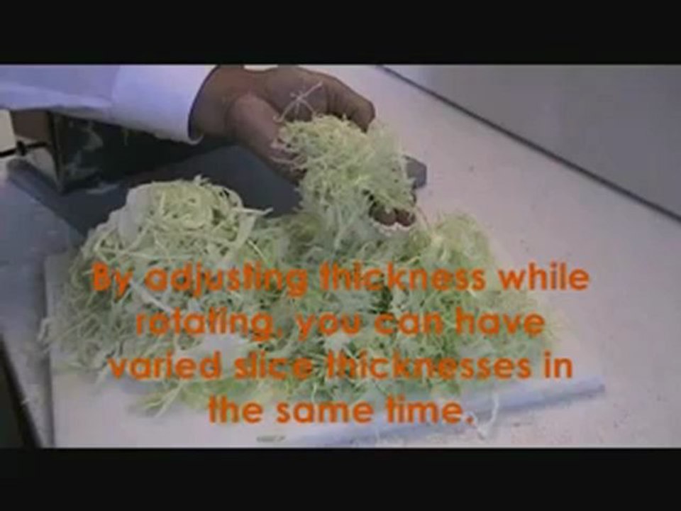 JC Uni-tec: Cabbage Slicer Video 1/2