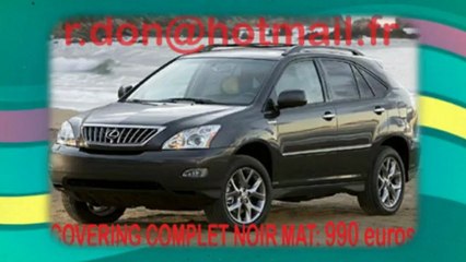 Video herunterladen: Lexus RX, Lexus RX, essai video Lexus RX, covering Lexus RX, Lexus RX peinture noir mat