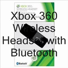 Xbox 360 Wireless Headset with Bluetooth Under $25
