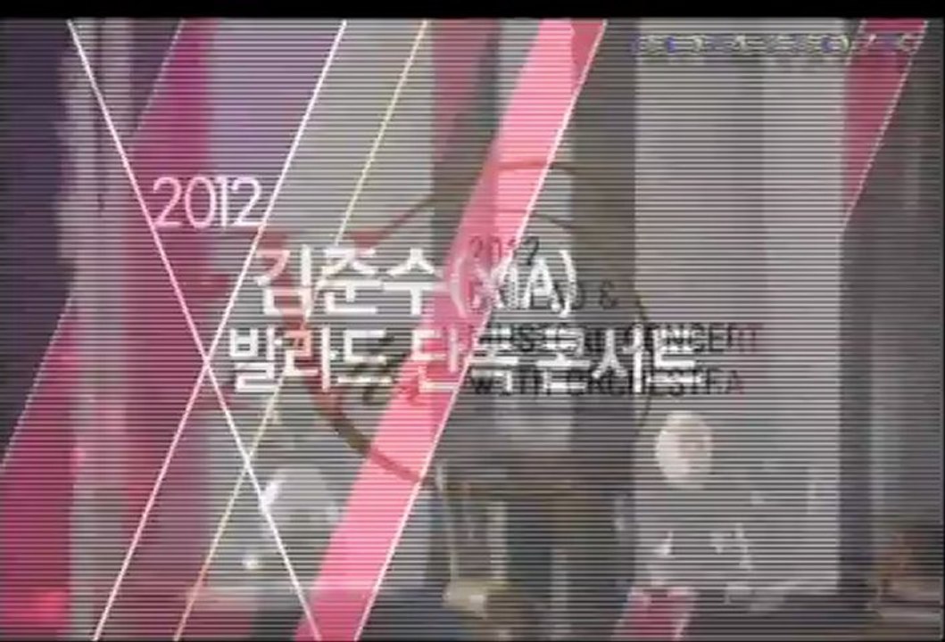 xia junsu Ballad y musical concert 2012